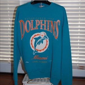 Vintage 90’s Miami Dolphins Crewneck Sweatshirt